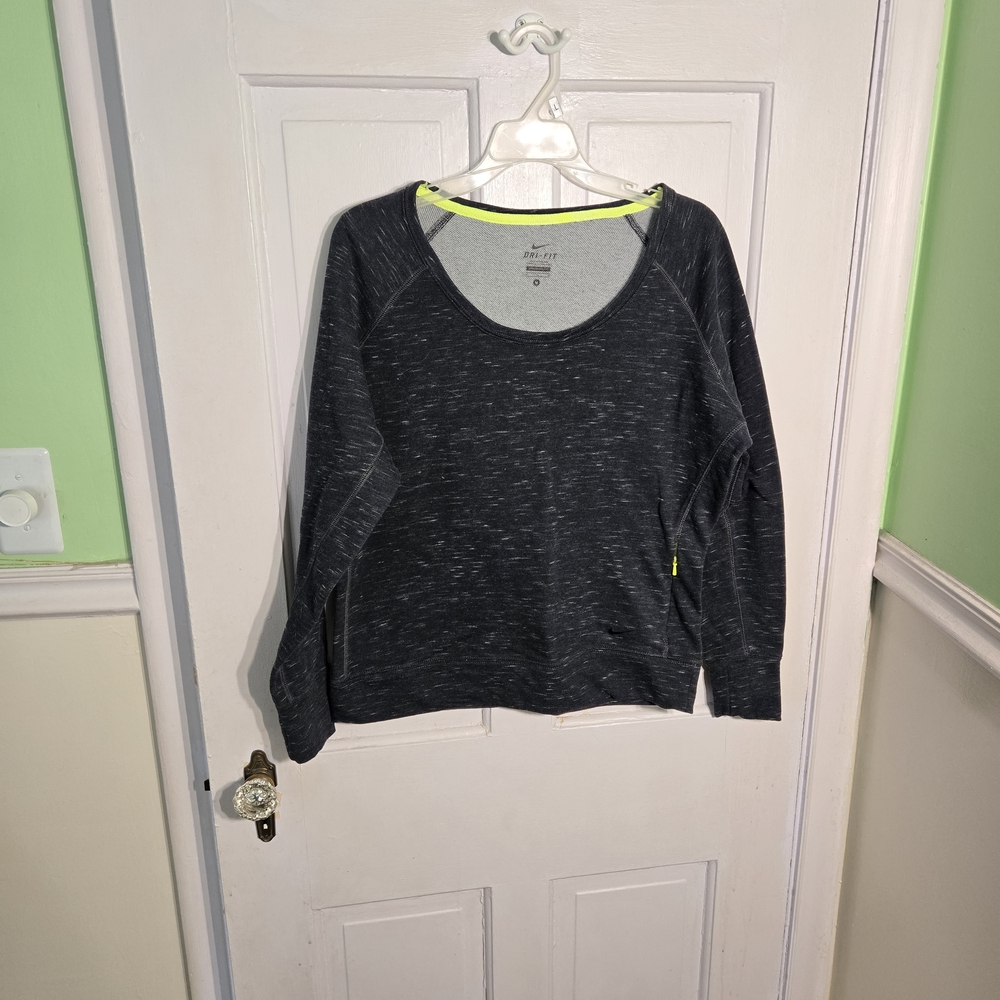 Nike Women's Dark Blue Sweatshirt Size M